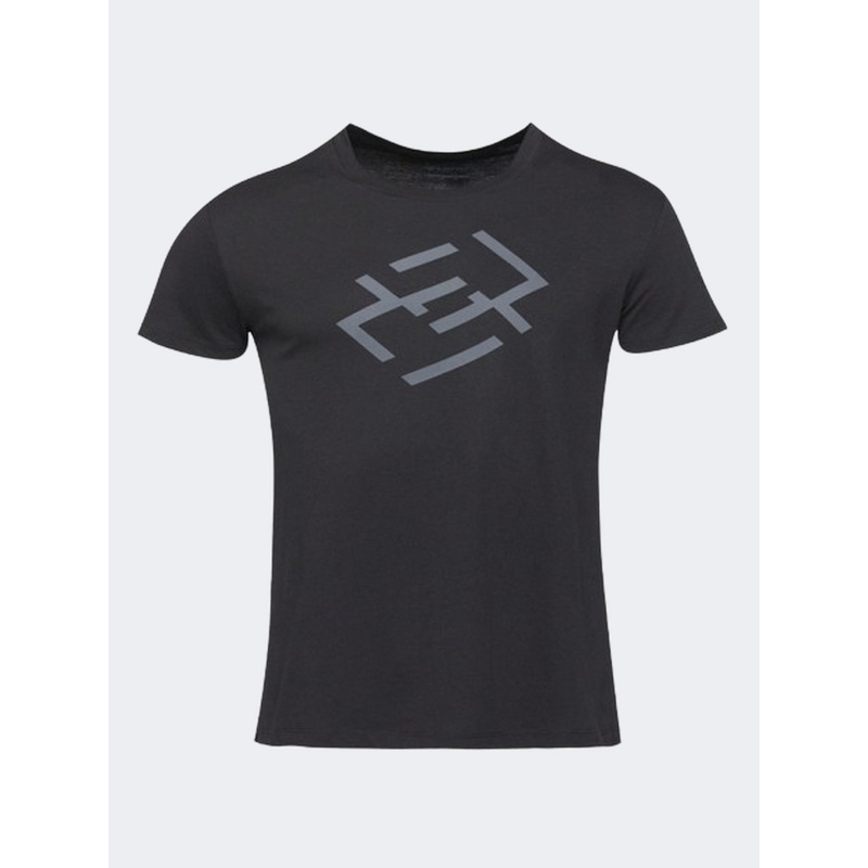 Lotto Smart You Women Lifestyle T-Shirt Black/Asphalt Grey