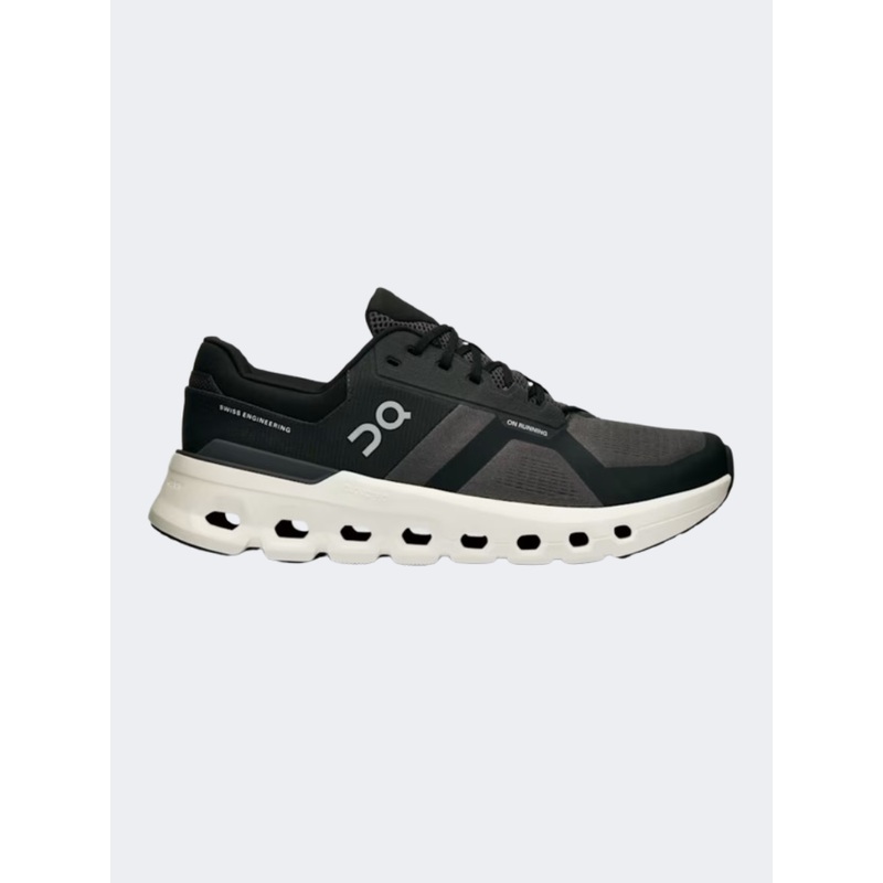 On Cloudrunner 2 Wide Men Running Sneakers Eclipse/Black
