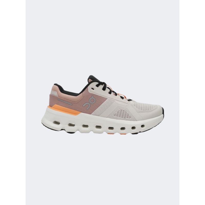 On Cloudrunner 2 Women Running Sneakers Pearl/Tangerine