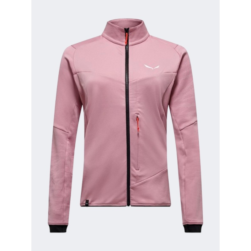 Salewa Sella Crevasse Women Hiking Jacket Pink Zephyr