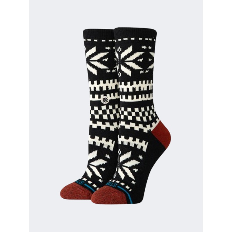Stance Flake Crew Unisex Lifestyle Sock Black