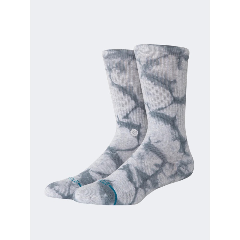 Stance Icon Dye Unisex Lifestyle Sock Grey