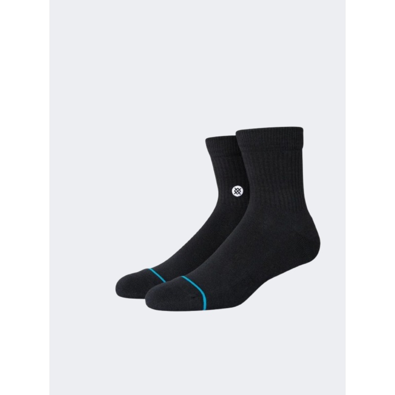 Stance Icon Quarter Unisex Lifestyle Sock Black