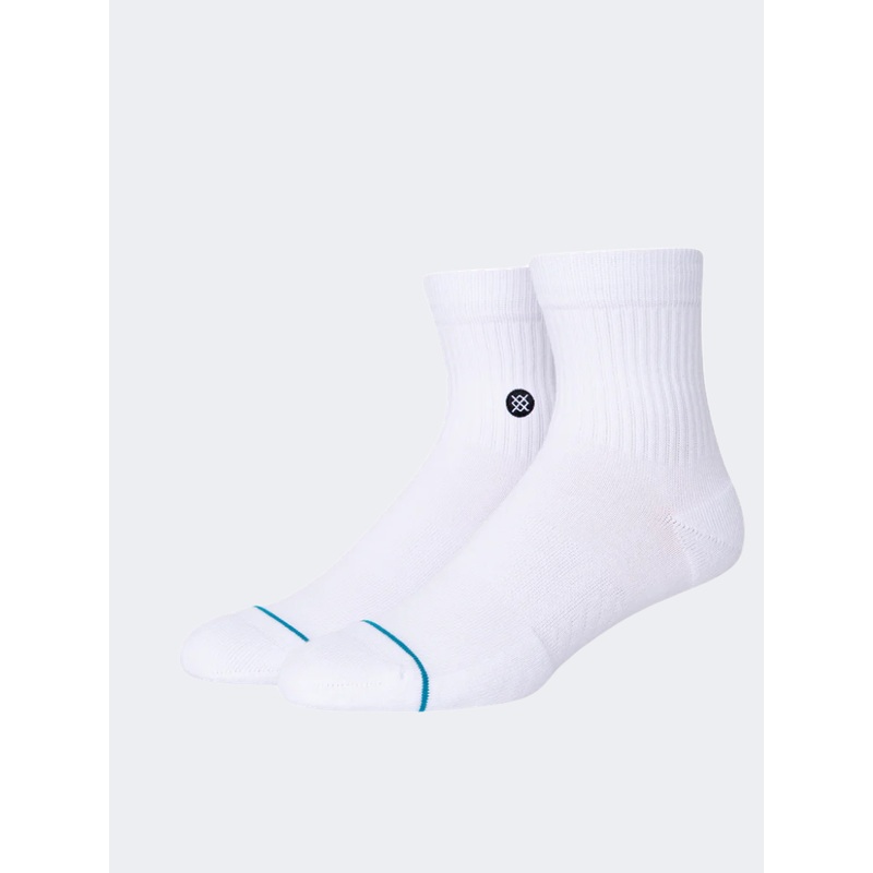 Stance Icon Quarter Unisex Lifestyle Sock White