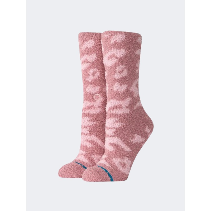 Stance Purrfect Crew Unisex Lifestyle Sock Dusty Rose