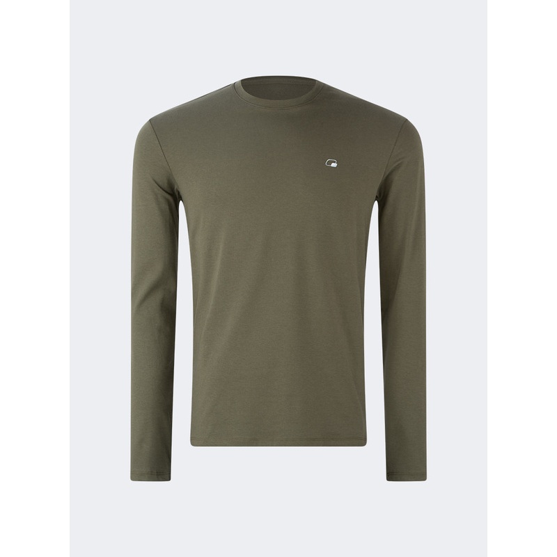 Top Ten Classic Men Lifestyle Long Sleeve Olive