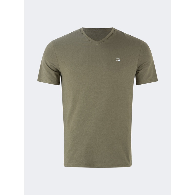 Top Ten Classic Men Lifestyle T-Shirt Olive