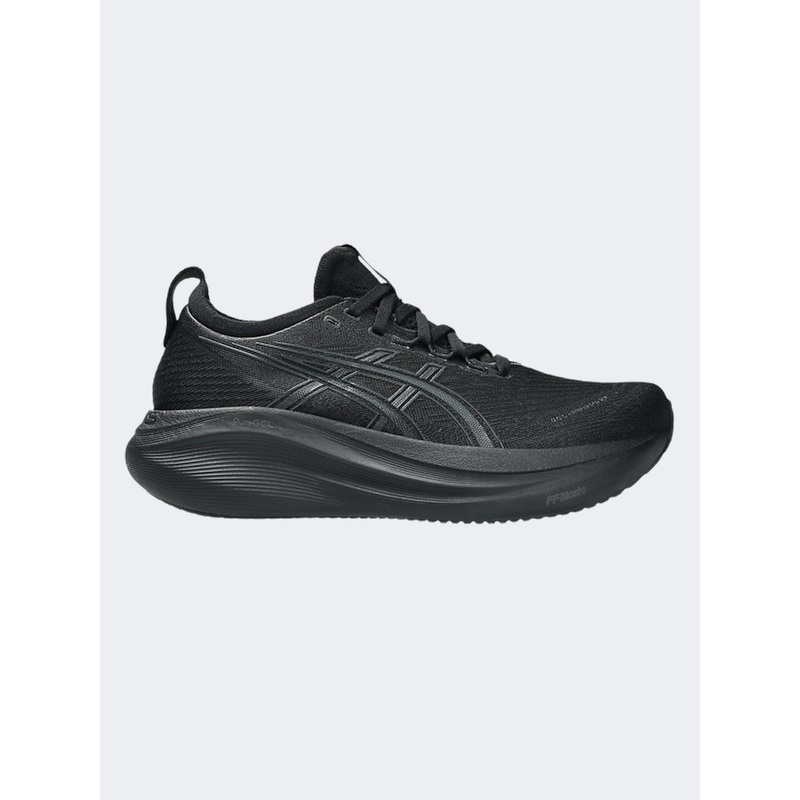 Asics Gel Nimbus 27 Women Running Sneakers Black/Graphite Grey