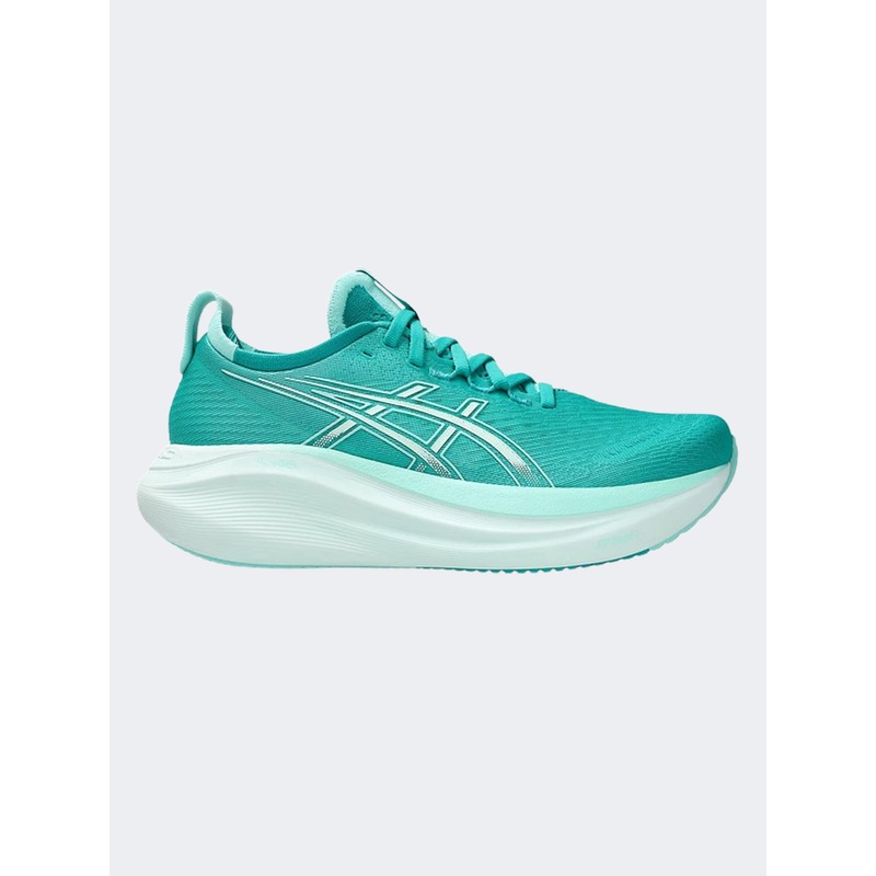 Asics Gel Nimbus 27 Women Running Sneakers Wave Teal/Mint