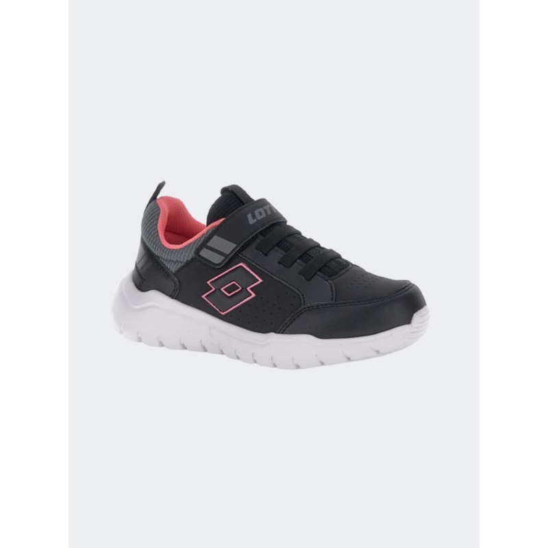 Lotto Spacelite Amf Vi Ps-Girls Lifestyle Shoes Black/White/Pink