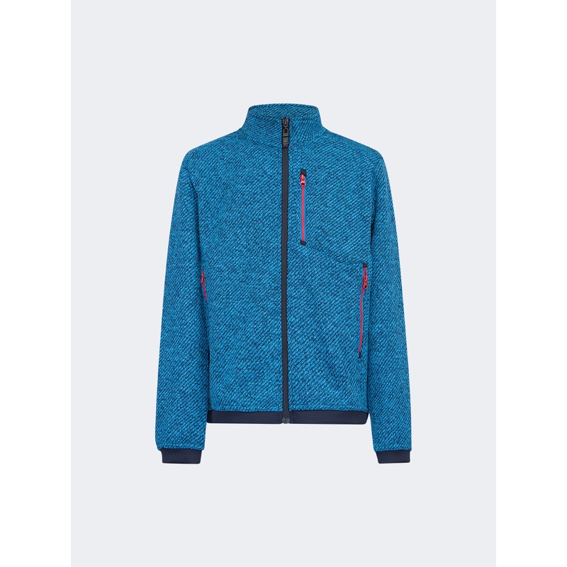 Oil And Gaz Warm Kids-Boys Skiing Fleece Navy Blue