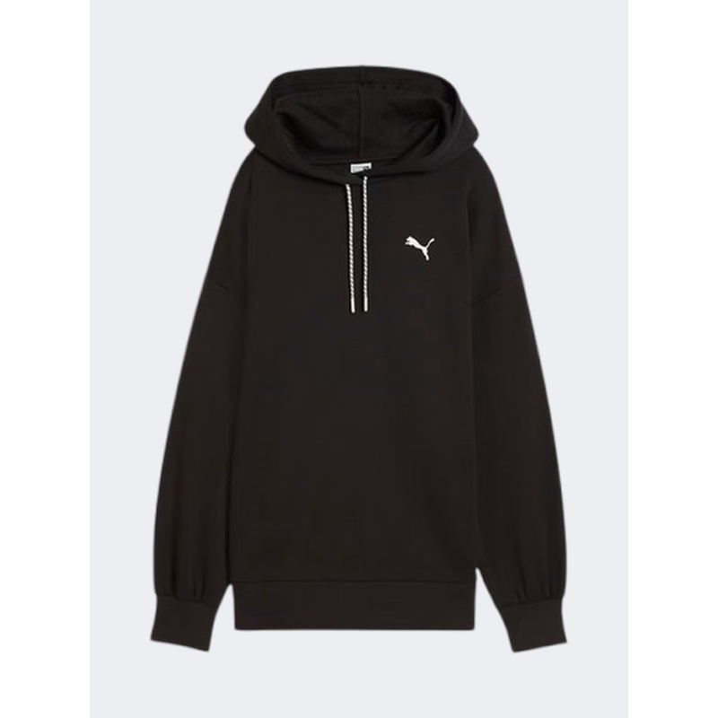 Puma Classics Oversized Women Lifestyle Hoody Black