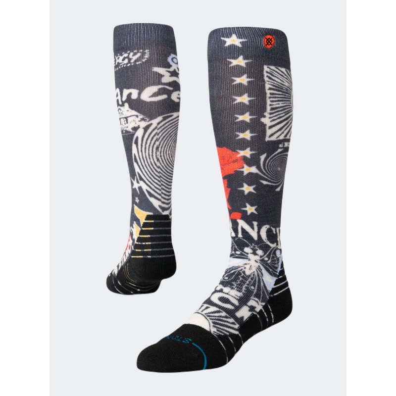 Stance Brand Love Mid Poly Snow Unisex Skiing Sock Black