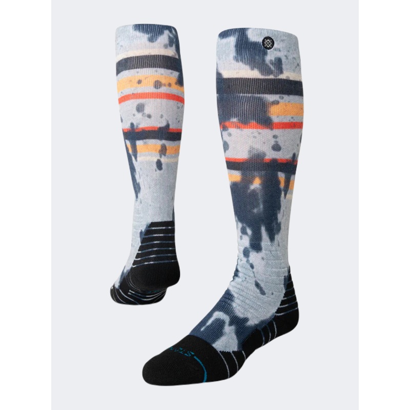 Stance Brong Snow Unisex Skiing Sock Grey Red