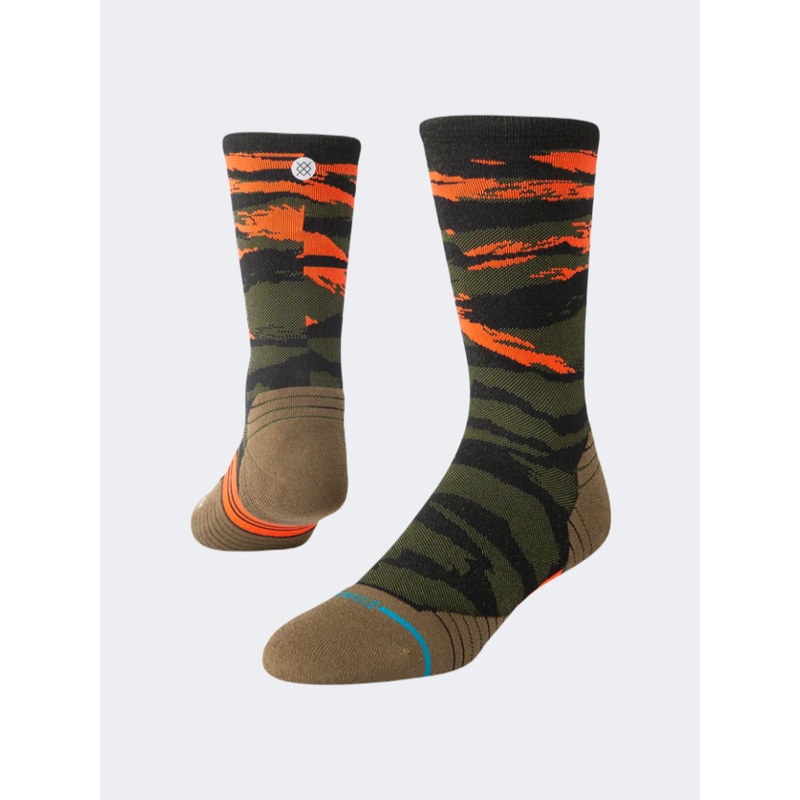 Stance Primal Light Crew Unisex Performance Sock Olive