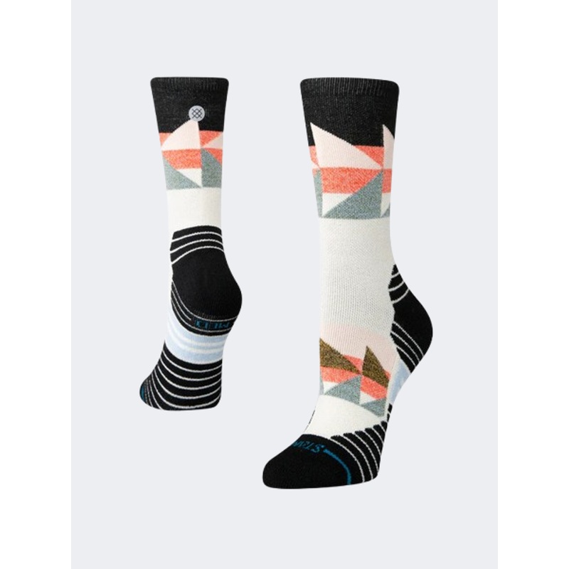 Stance Tri Wool Mid Crew Unisex Performance Sock Black