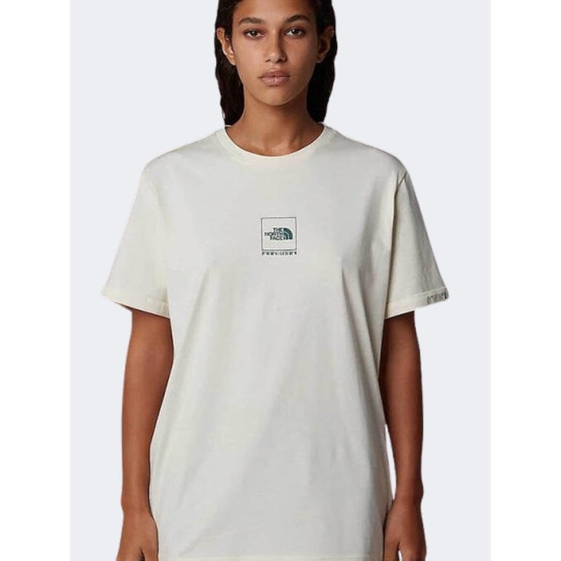 The North Face Coordinates Women Lifestyle T-Shirt White Dune