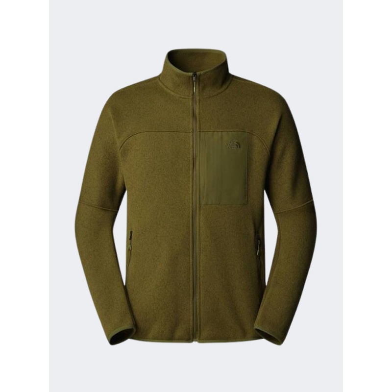 The North Face Front Range Fleece Men Lifestyle Fleece Forest Olive/Heather