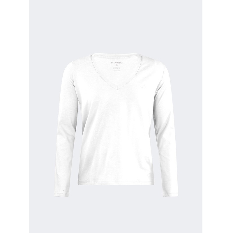 Top Ten Women Lifestyle Long Sleeve White