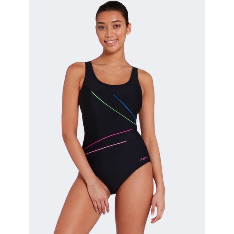 Zoggs Adjustable Macmaster Scoopback Women Swim Monokini Pris