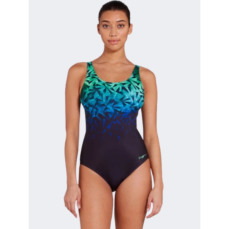 Zoggs Adjustable Scoopback Women Swim Monokini Cybe