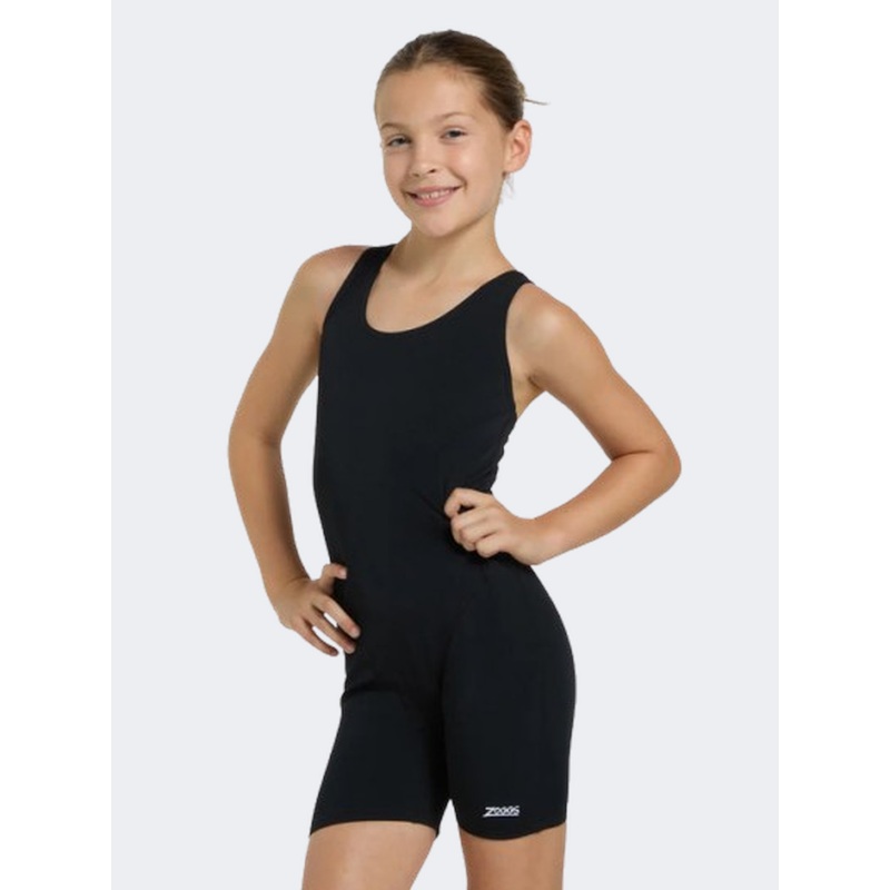 Zoggs Cottesloe Legsuit Women Swim Monokini Black