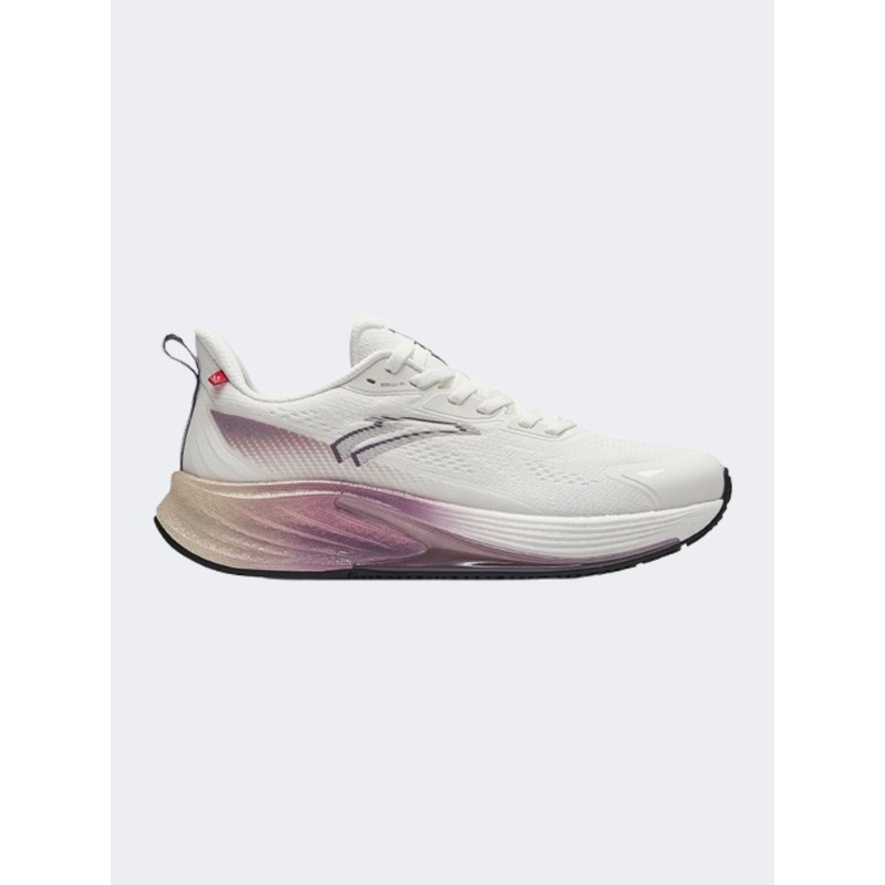 Anta Rocket 6 Women Running Sneakers White/Purple