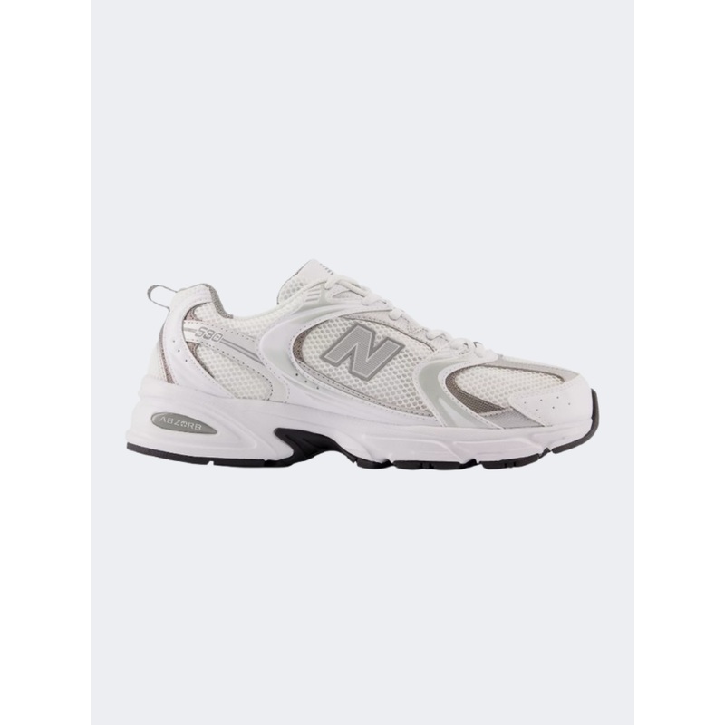 New Balance 530 Unisex Lifestyle Shoes White/Silver/ Grey