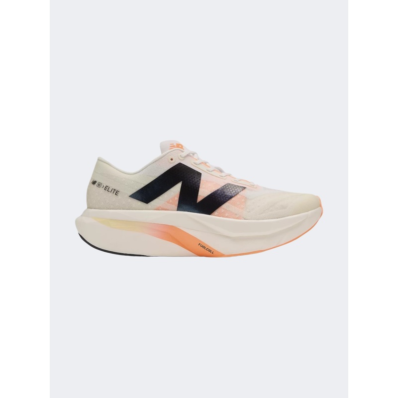 New Balance Fuelcell Supercomp Elite V4 Men Running Shoes White/Angora/Mango