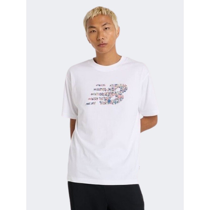 New Balance Nautical Logo Men Lifestyle T-Shirt White