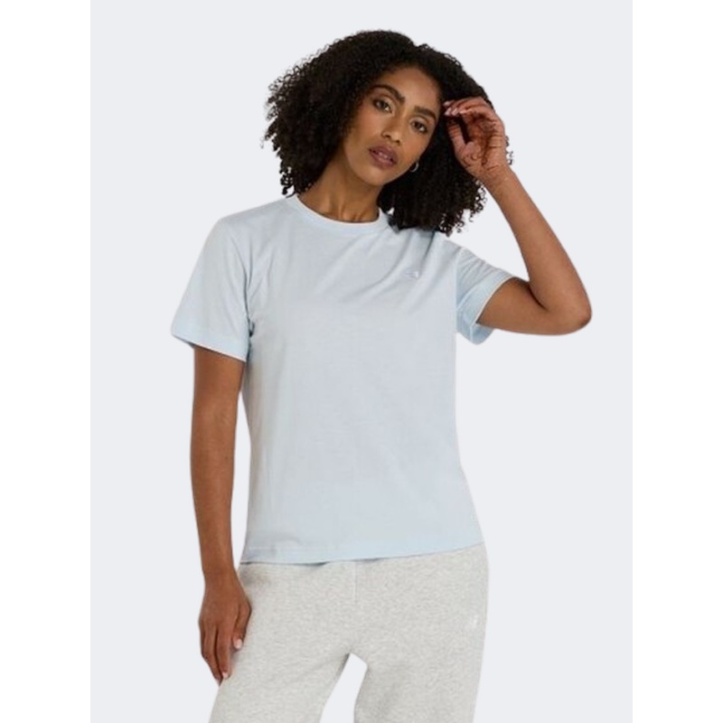 New Balance Sport Essentials Women Lifestyle T-Shirt Ice Blue
