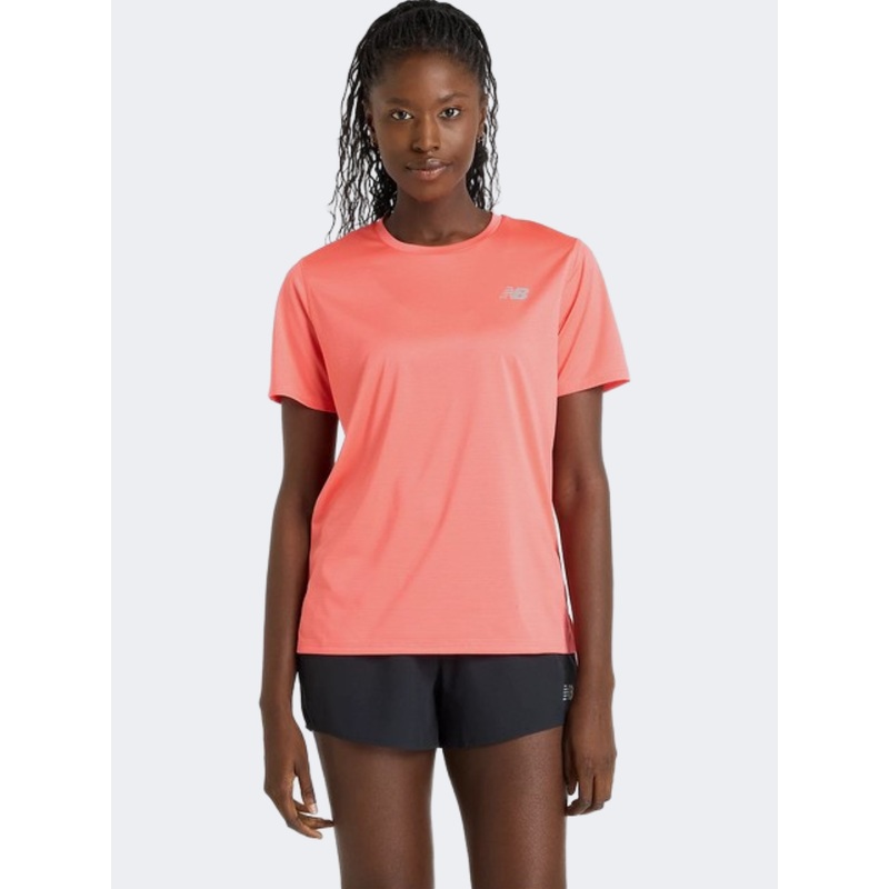 New Balance Sport Essentials Women Performance T-Shirt Drift Red