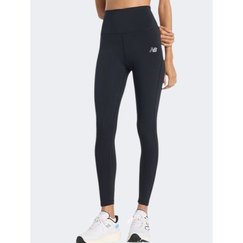 New Balance Sport High Rise 25 Inch Women Performance 7/8 Tight Black