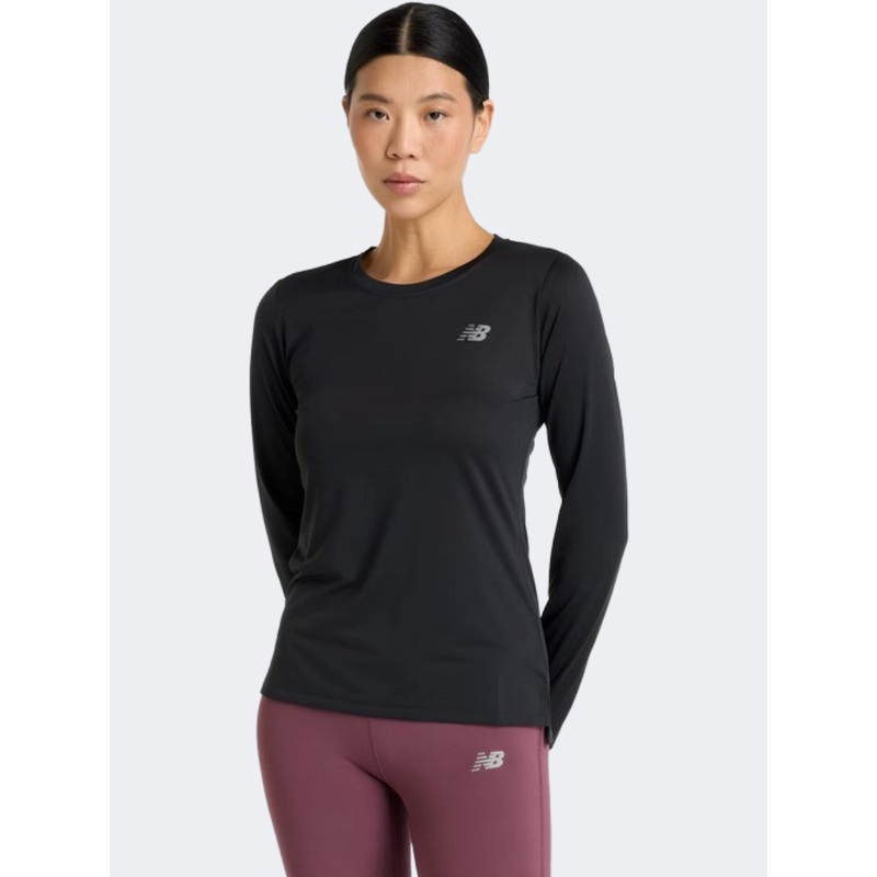 New Balance Sport Women Performance Long Sleeve Black