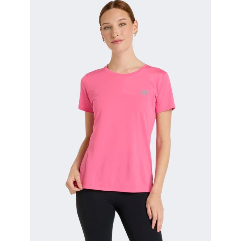New Balance Sport Women Performance T-Shirt Dragon Berry