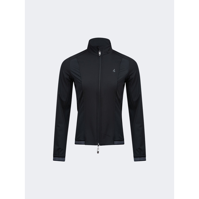 Oil And Gaz Softshell Women Lifestyle Jacket Black