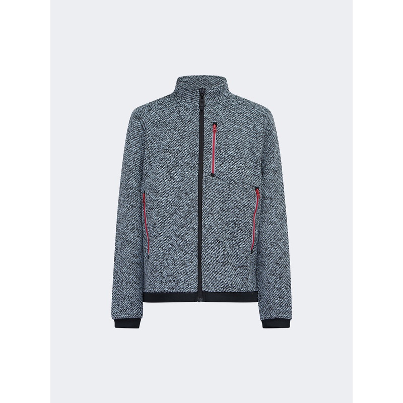 Oil And Gaz Warm Kids-Boys Skiing Fleece Grey