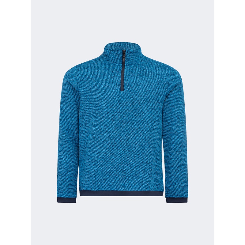 Oil And Gaz Warm Men Skiing Fleece Navy Blue