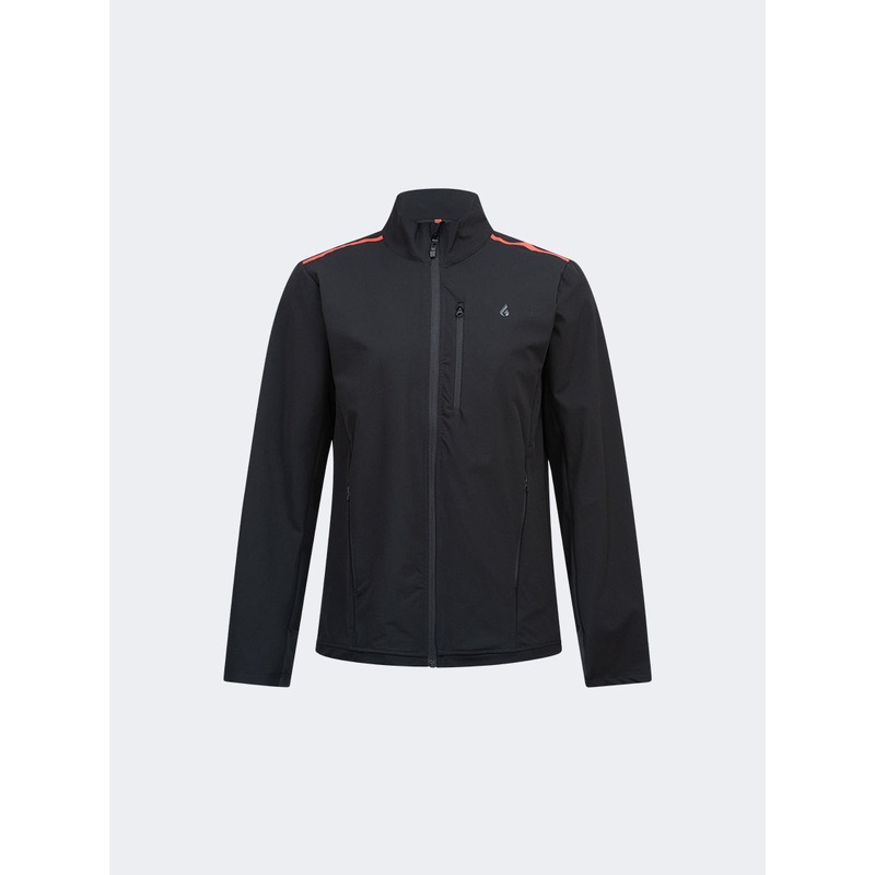 Oil And Gaz Warm Unisex Lifestyle Jacket Black/Red