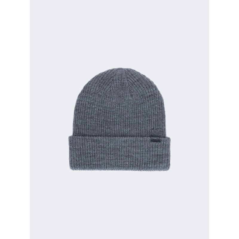Chaos Trouble Men Lifestyle Beanie Grey