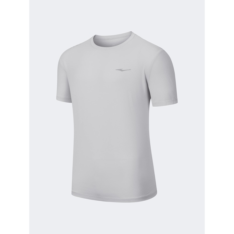 Erke Crew Men Training T-Shirt Light Grey