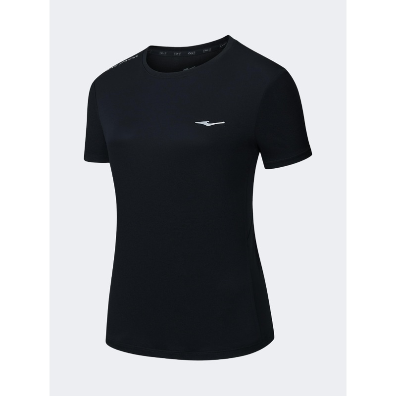 Erke Crew Women Training T-Shirt Black