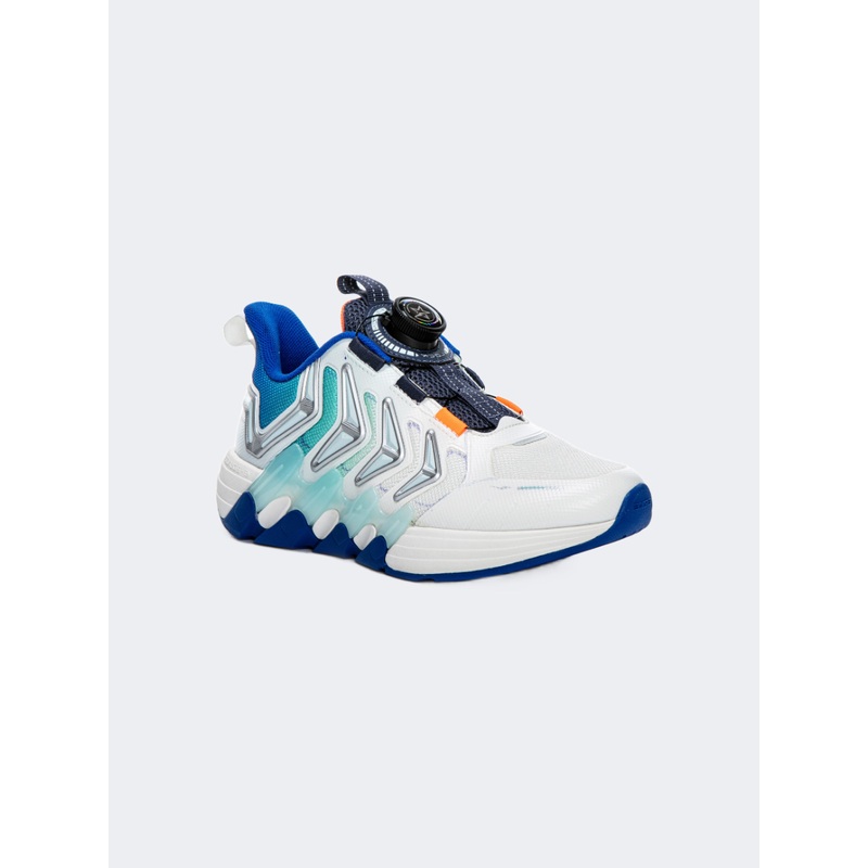 Erke Gs-Boys Running Shoes Light White/Blue