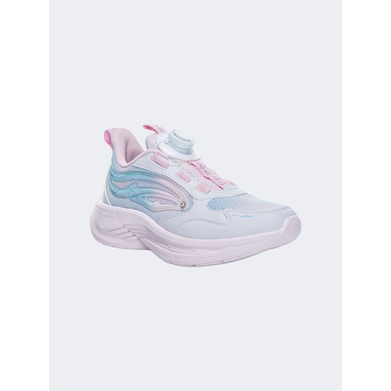 Erke Gs-Girls Running Shoes White/Pink