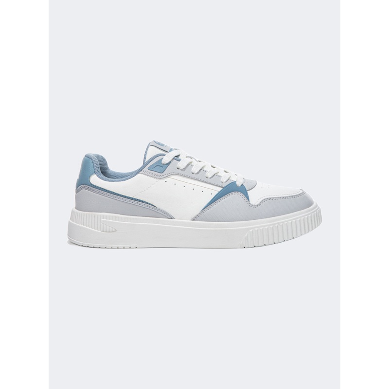 Erke Skateboard Men Lifestyle Sneaker White/Grey/Blue