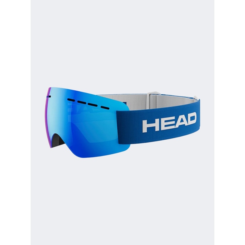 Head Solar Fmr Unisex Skiing Goggles Blue