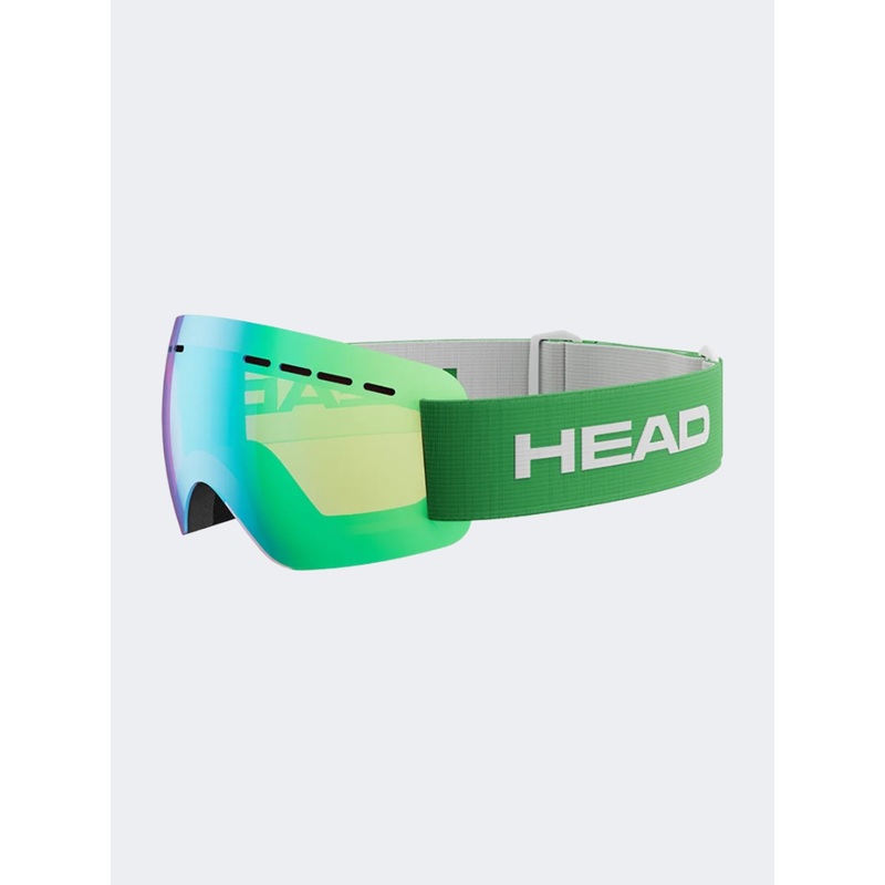 Head Solar Fmr Unisex Skiing Goggles Green