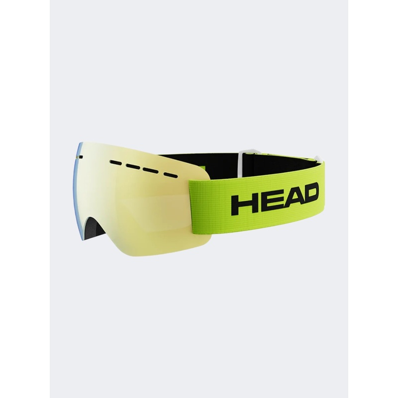 Head Solar Fmr Unisex Skiing Goggles Lime
