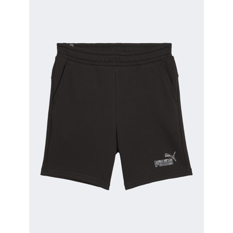 Puma Essentials Camo Boys Lifestyle Short Black