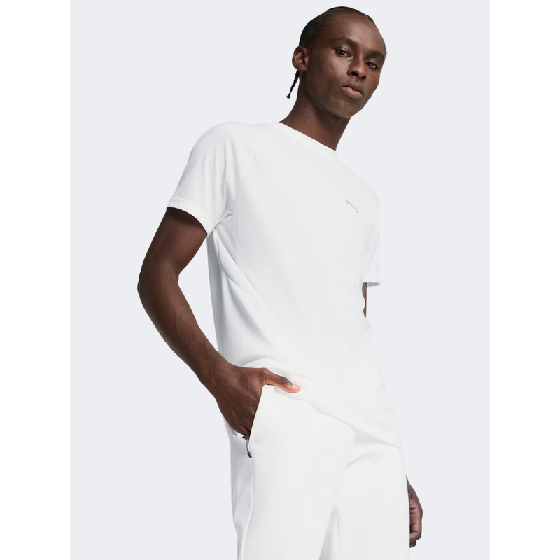 Puma Evostripe Men Lifestyle T-Shirt White